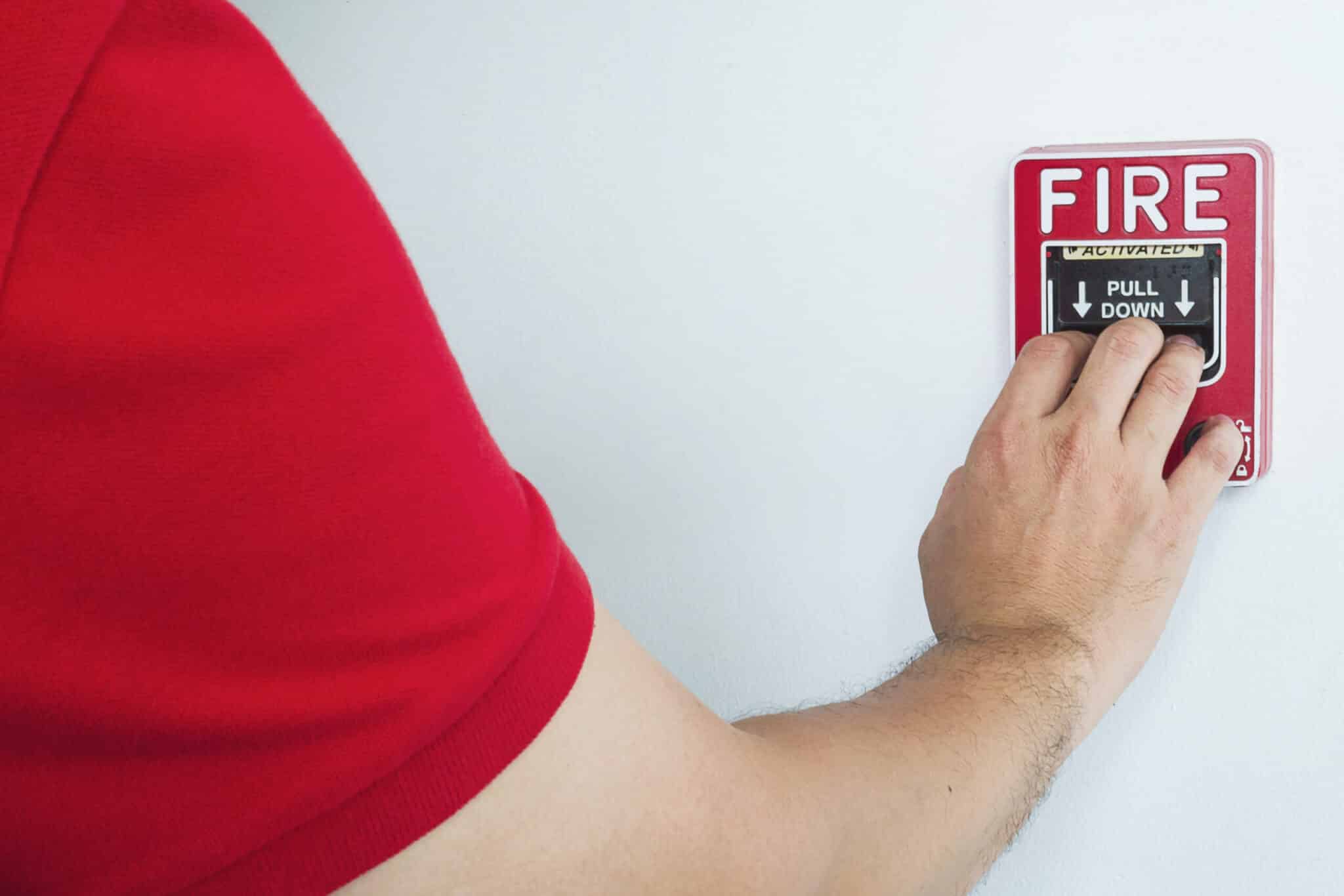Manutenção de Sistemas de Alarme e Detecção de Incêndio